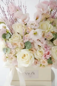 باکس گل Soft Pink کد 9011 - تصویر 2