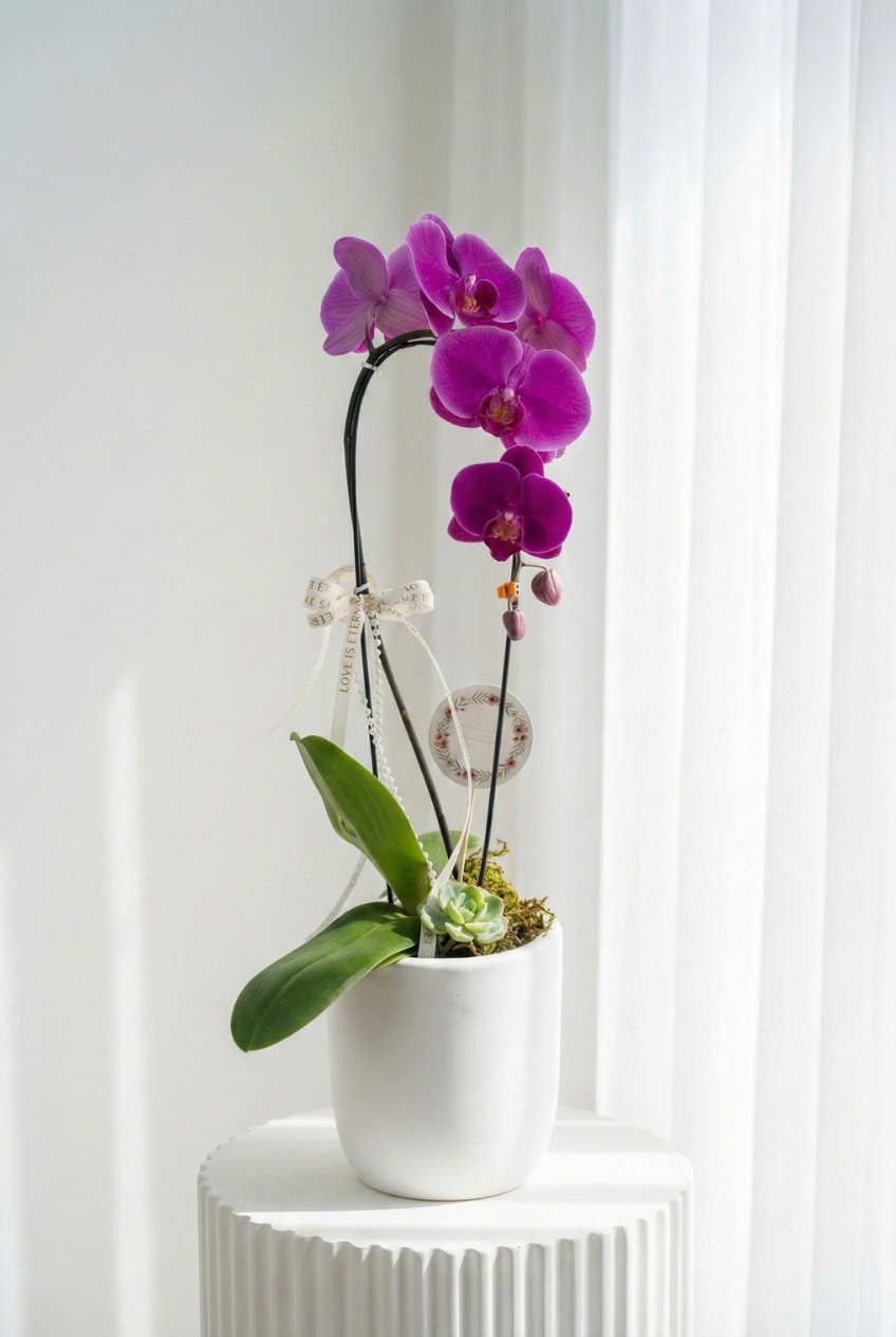 48-orchid ارکیده رنگی سوپر کد 7004 - تصویر 1