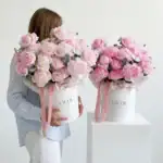 باکس گل پیونی sweet peony کد 9027